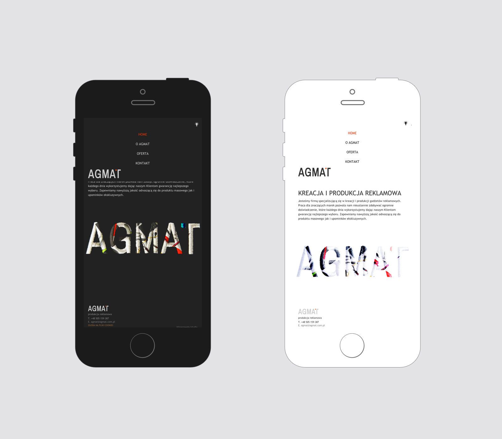 web Produkcja reklamy Agmat 1