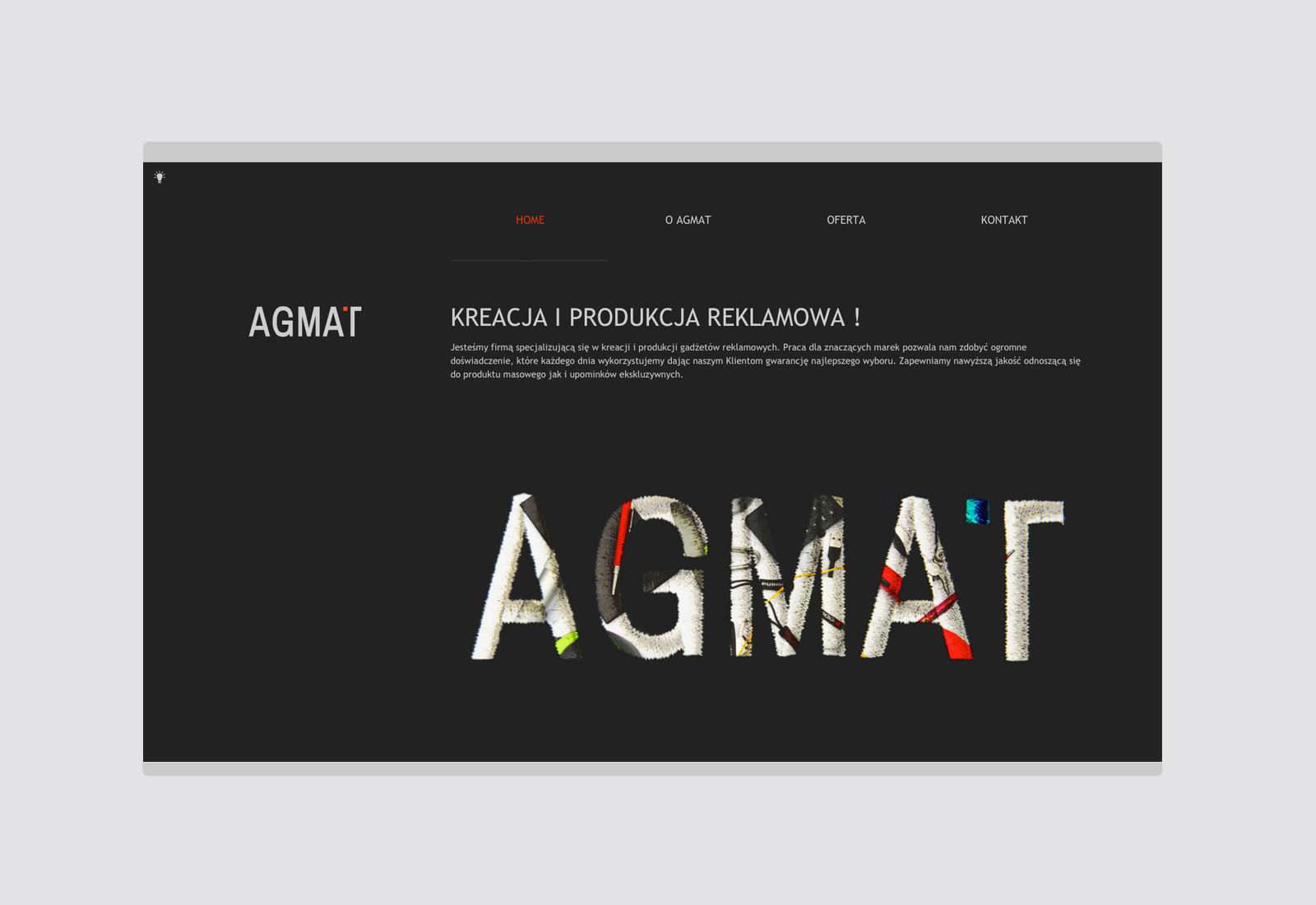 web Produkcja reklamy Agmat 3